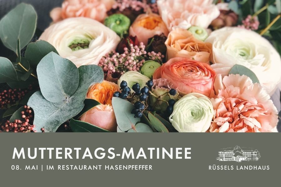 Grafik Muttertags-Menü Rüssels Landhaus